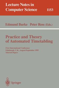 Produktbild: Practice and Theory of Automated Timetabling