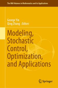 Produktbild: Modeling, Stochastic Control, Optimization, and Applications