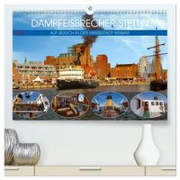 Produktbild: Dampfeisbrecher Stettin - Auf Besuch in der Hansestadt Wismar (hochwertiger Premium Wandkalender 2027 DIN A2 quer), Kunstdruck in Hochglanz