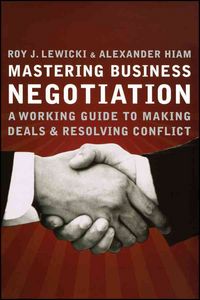 Produktbild: Lewicki, R: Mastering Business Negotiation