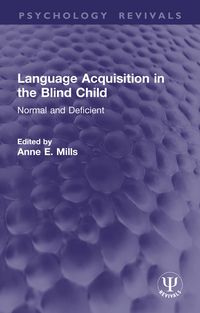 Produktbild: Language Acquisition in the Blind Child