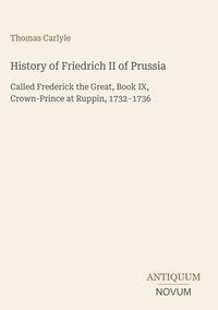 Produktbild: History of Friedrich II of Prussia