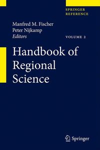 Produktbild: Handbook of Regional Science