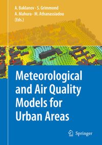 Produktbild: Meteorological and Air Quality Models for Urban Areas