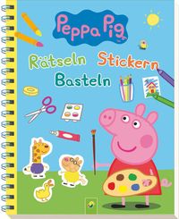 Bild vom Artikel Peppa Pig Rätseln, Stickern, Basteln. Mit 100 farbenfrohen Stickern vom Autor Schwager & Steinlein Verlag