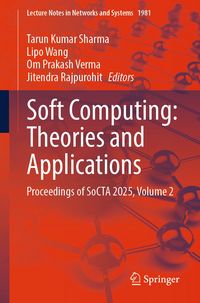 Produktbild: Soft Computing: Theories and Applications