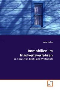 Produktbild: Huber, A: Immobilien im Insolvenzverfahren