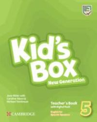 Produktbild: Kid's Box New Generation Level 5 Teacher's Book with Digital Pack English for Spanish Speakers