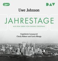 Produktbild: Jahrestage. Aus dem Leben von Gesine Cresspahl