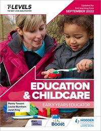 Produktbild: Education and Childcare T Level: Early Years Educator: Updated for first teaching from September 2022