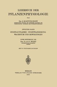 Produktbild: Stoffaufnahme &middot; Stoffwanderung Wachstum und Bewegungen