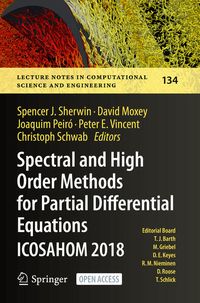 Produktbild: Spectral and High Order Methods for Partial Differential Equations ICOSAHOM 2018
