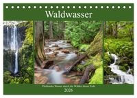 Produktbild: Waldwasser (Tischkalender 2026 DIN A5 quer), CALVENDO Monatskalender