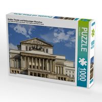 Produktbild: CALVENDO Puzzle Gro&szlig;es Theater und Nationaloper Warschau | 1000 Teile Lege-Gr&ouml;&szlig;e 64x48cm Foto-Puzzle f&uuml;r gl&uuml;ckliche Stunden