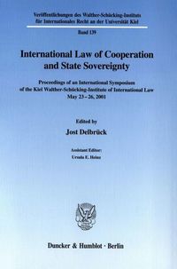 Produktbild: International Law of Cooperation and State Sovereignty.
