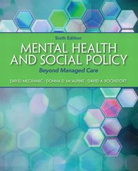 Produktbild: Mental Health and Social Policy: Beyond Managed Care