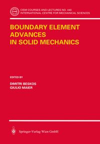 Produktbild: Boundary Element Advances in Solid Mechanics
