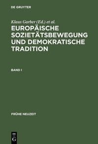 Produktbild: Europ&auml;ische Soziet&auml;tsbewegung und demokratische Tradition