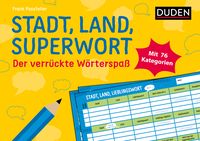 Produktbild: Stadt, Land, Superwort - Der verr&uuml;ckte W&ouml;rterspa&szlig;