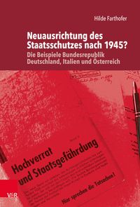 Produktbild: Neuausrichtung des Staatsschutzes nach 1945?