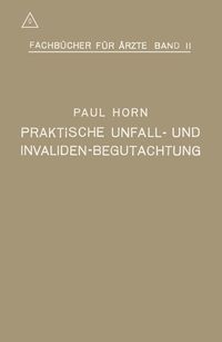 Produktbild: Praktische Unfall- und Invalidenbegutachtung