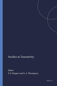 Produktbild: Studies in Transitivity