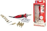 Produktbild: PEBARO 0262 - Brandmalkolben mit An/Aus Schalter und 20 Aufs&auml;tzen