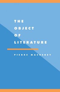 Produktbild: The Object of Literature