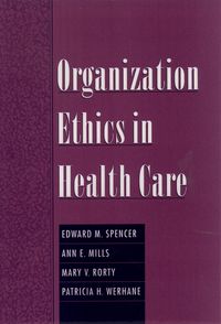 Produktbild: Organization Ethics in Health Care