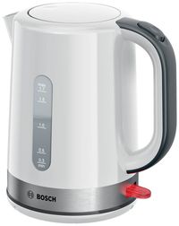 Bild vom Artikel Bosch Haushalt TWK6A511 Wasserkocher schnurlos, Überhitzungsschutz Weiß, Dunkelgrau vom Autor 
