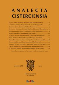 Produktbild: Analecta Cisterciensia 61 (2011)