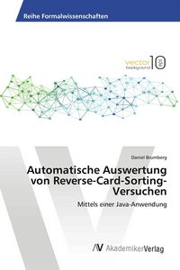 Produktbild: Automatische Auswertung von Reverse-Card-Sorting-Versuchen