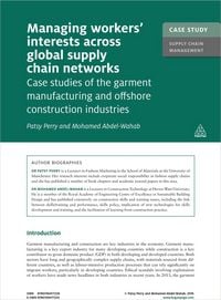 Produktbild: Case Study: Managing Workers' Interests Across Global Supply Chains Networks