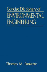 Produktbild: Concise Dictionary of Environmental Engineering