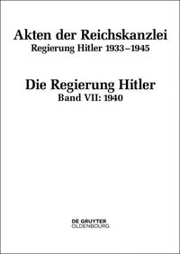 Produktbild: Akten der Reichskanzlei, Regierung Hitler 1933-1945 / 1940