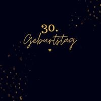 Produktbild: 30. Geburtstag- G&auml;stebuch Blanko
