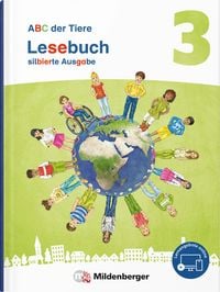 Produktbild: ABC der Tiere 3 Neubearbeitung - Lesebuch silbierte Ausgabe