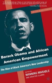 Produktbild: Barack Obama and African American Empowerment