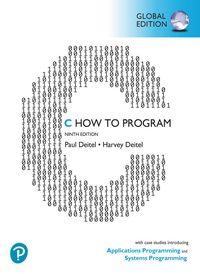 Produktbild: C How to Program: With Case Studies in Applications and SystemsProgramming, Global Edition