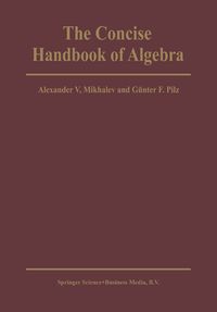 Produktbild: The Concise Handbook of Algebra
