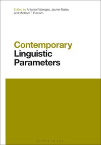 Produktbild: Contemporary Linguistic Parameters