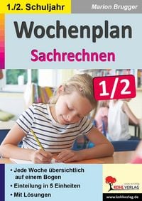 Produktbild: Wochenplan Sachrechnen / Klasse 1-2