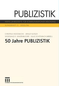 Produktbild: F&uuml;nfzig Jahre Publizistik