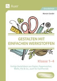 Produktbild: Gestalten mit einfachen Werkstoffen - Klasse 1-4