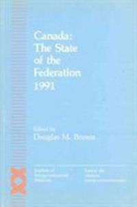 Produktbild: Canada: The State of the Federation 1991