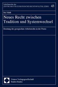 Produktbild: Neues Recht zwischen Tradition und Systemwechsel