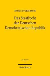 Produktbild: Das Strafrecht der Deutschen Demokratischen Republik
