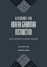 Produktbild: A Resource for Korean Grammar Instruction