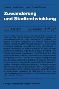 Produktbild: Zuwanderung und Stadtentwicklung