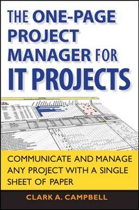 Produktbild: The One Page Project Manager for IT Projects
